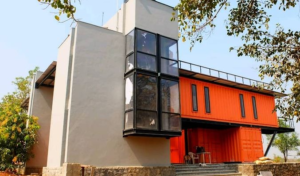 Made Of Recycled Shipping Containers, This House Celebrates Sustainable Design